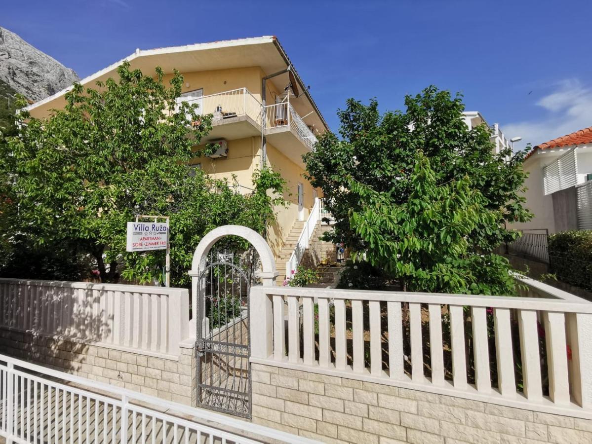 Villa Ruza 30M From The Beach Baška Voda Buitenkant foto