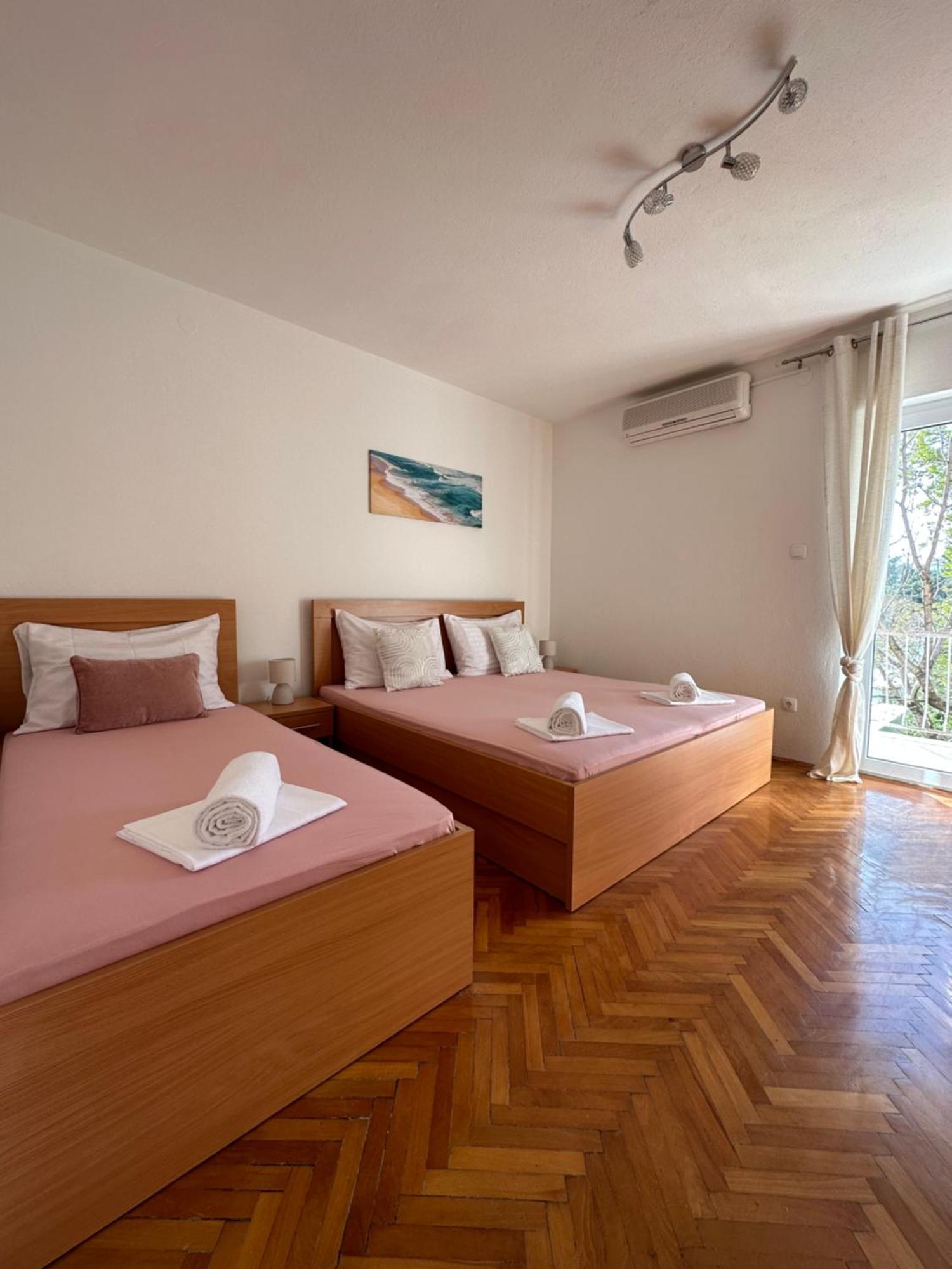 Villa Ruza 30M From The Beach Baška Voda Kamer foto