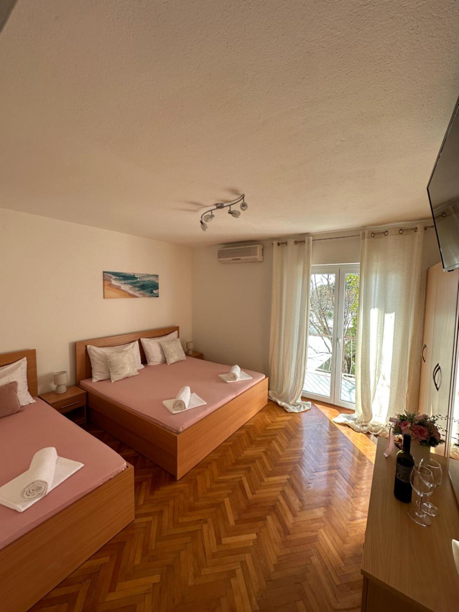 Villa Ruza 30M From The Beach Baška Voda Kamer foto